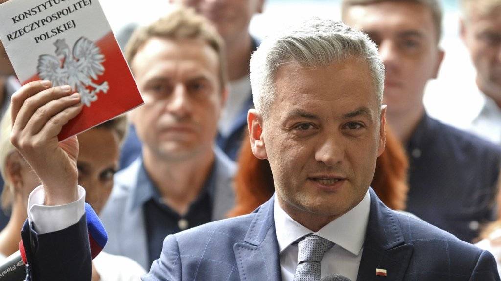 Robert Biedron startet in Polen eine politische Bewegung gegen die nationalkonservative Regierung von PiS-Chef Jaroslaw Kaczynski.