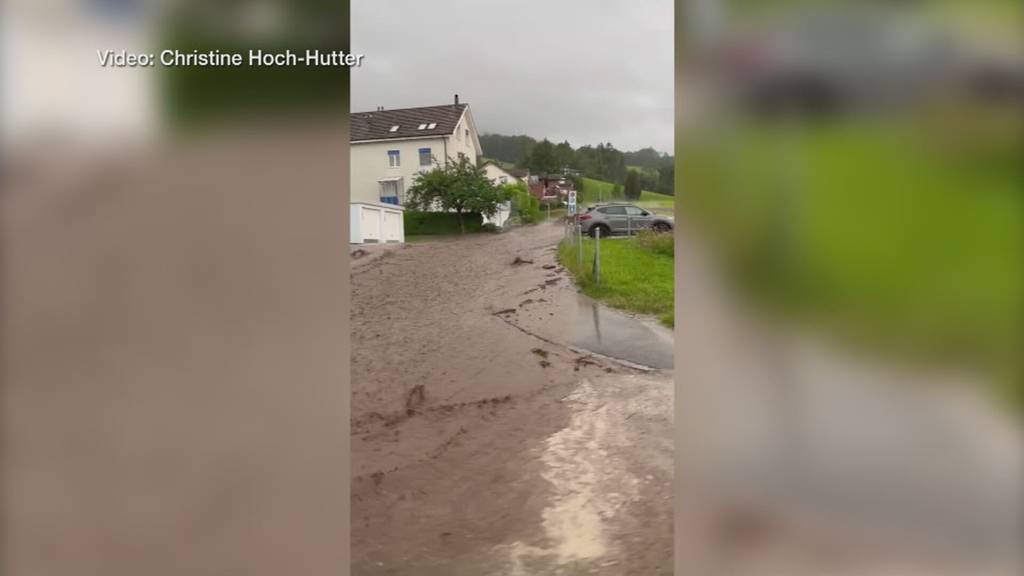 Viel Schlamm: Rorschacherberg räumt auf – nächste Gewitter schon im Anmarsch