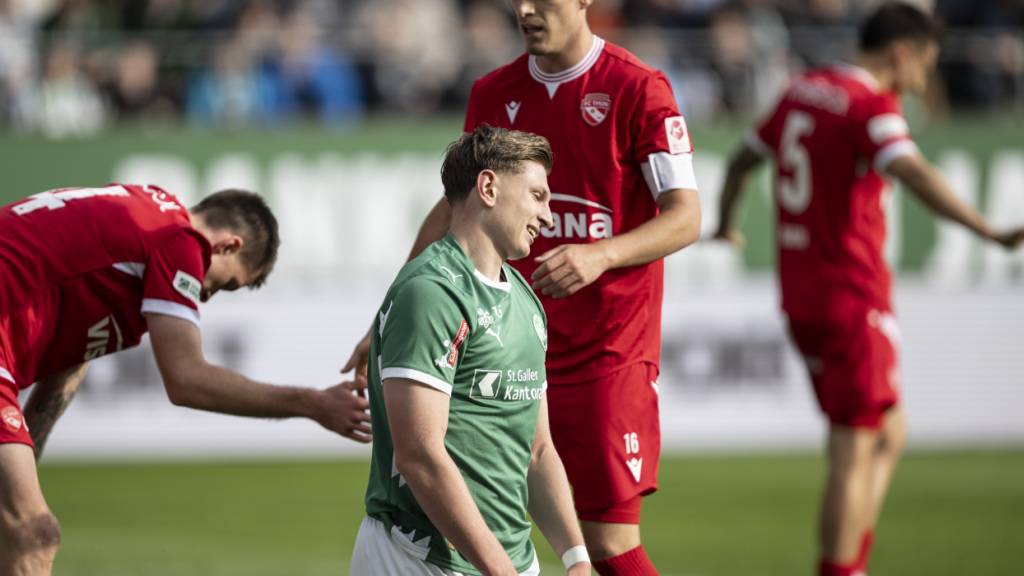 St. Gallen und Thun teilen sich die Punkte im Spitzenspiel