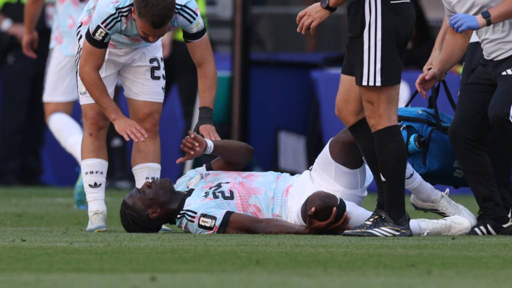Bittere Diagnose: Belgiens Amadou Onana erlitt beim 4:1-Sieg gegen die USA einen Kreuzbandriss