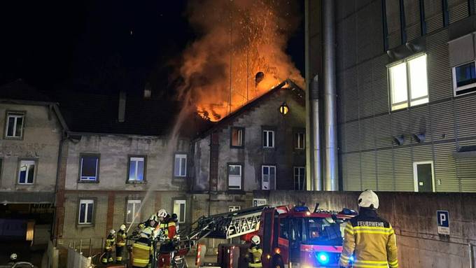 Brand beim Westbahnhof Solothurn wohl wegen Fahrlässigkeit ausgebrochen