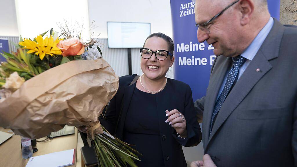 Martina Bircher zieht für SVP in die Aargauer Regierung ein