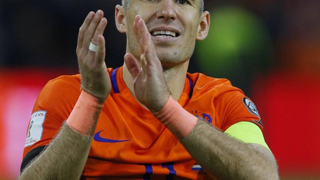 Arjen Robben tritt aus der niederländischen Nationalmannschaft zurück