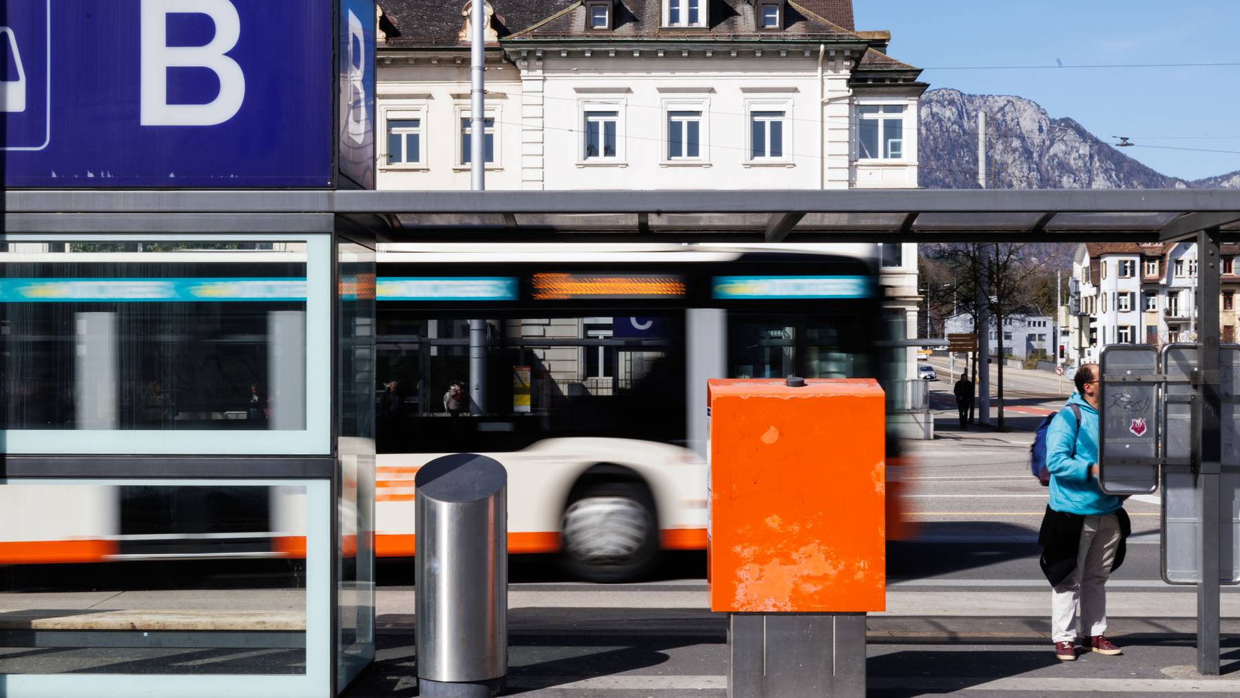 ÖV-Bus in Solothurn