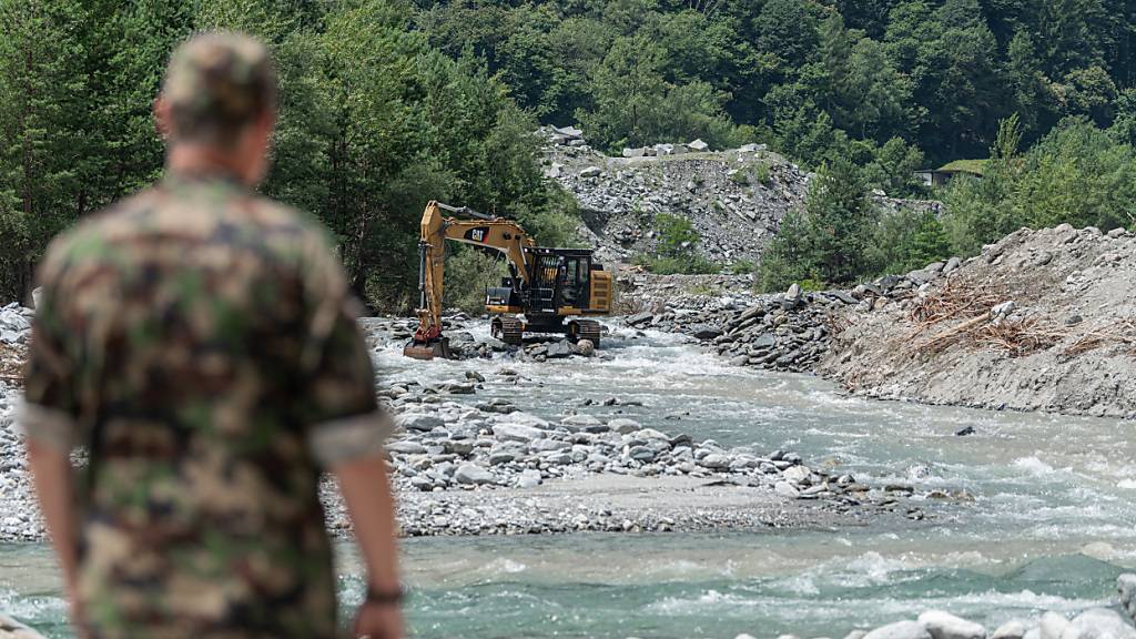 Armee verlängert ihre Hilfe im Maggiatal TI