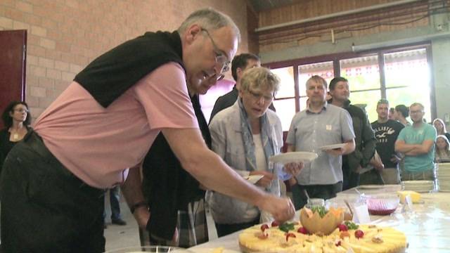 Parmelin auf dem Bauernhof