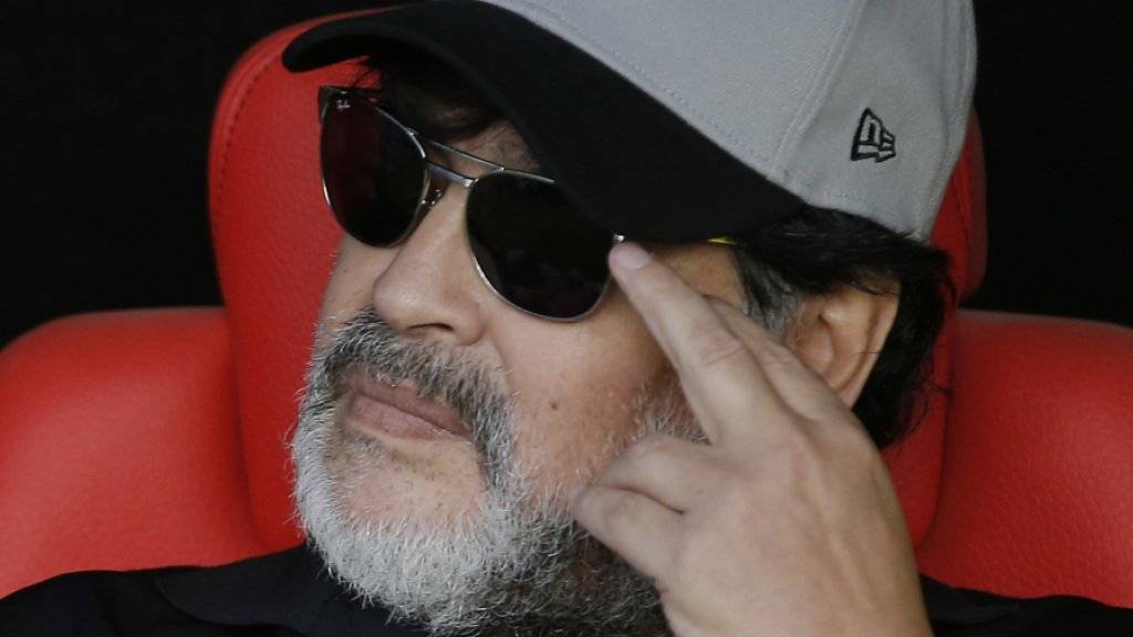 Kämpft mit verschiedenen gesundheitlichen Problemen: der einstige Filigrantechniker und Dribbelkünstler Diego Maradona