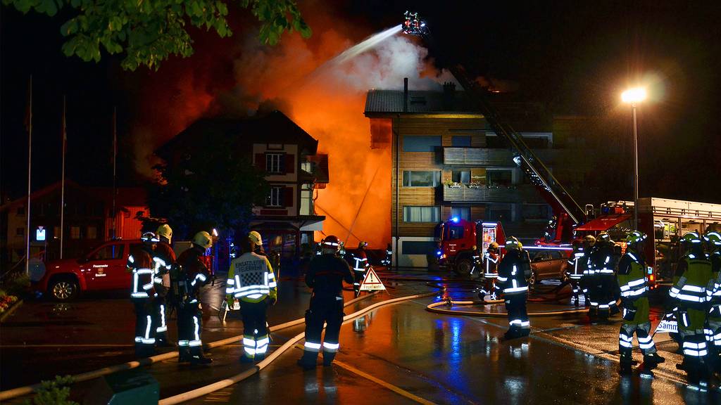 Grossbrand in Zweisimmen
