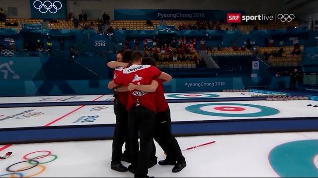 Curler holen 13. Olympia-Medaille