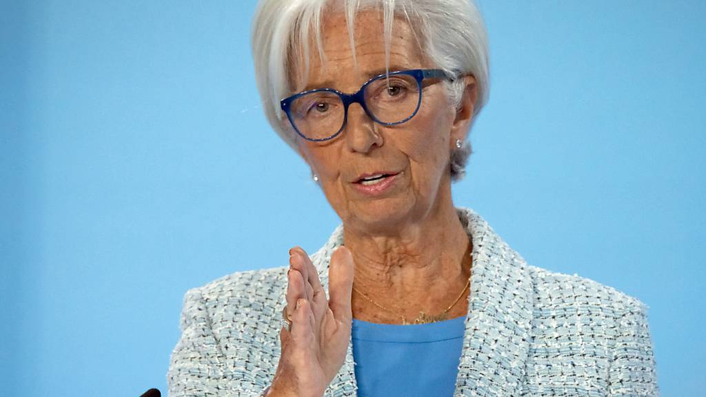 Die Inflation im Euro-Raum befindet sich laut der Präsidentin der Europäischen Zentralbank, Christine Lagarde, zurzeit auf gutem Weg. (Archivbild)