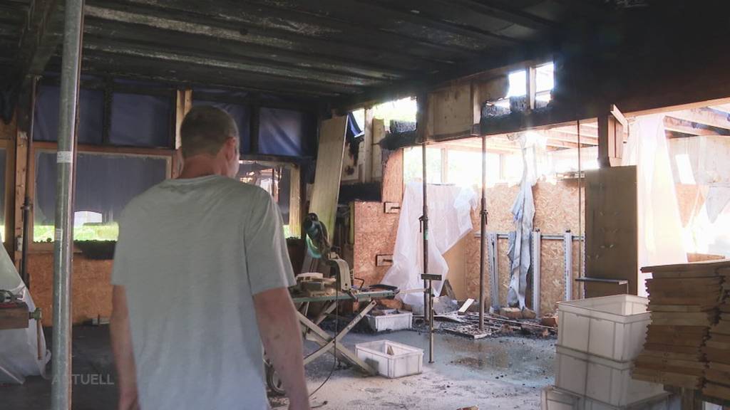 Ölgetränkte Lappen: Nach dem verheerenden Feuer in Hägglingen sprechen jetzt die Brandopfer