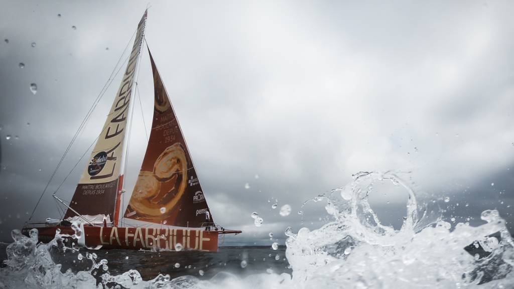 Trotz rauer See und defektem Boot: Alan Roura macht sich an der Vendée Globe auf den Heimweg.