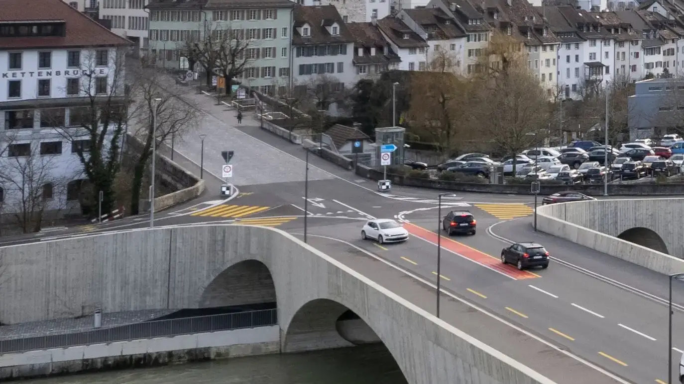 2023 Pont Neuf Aarau Kettenbrücke