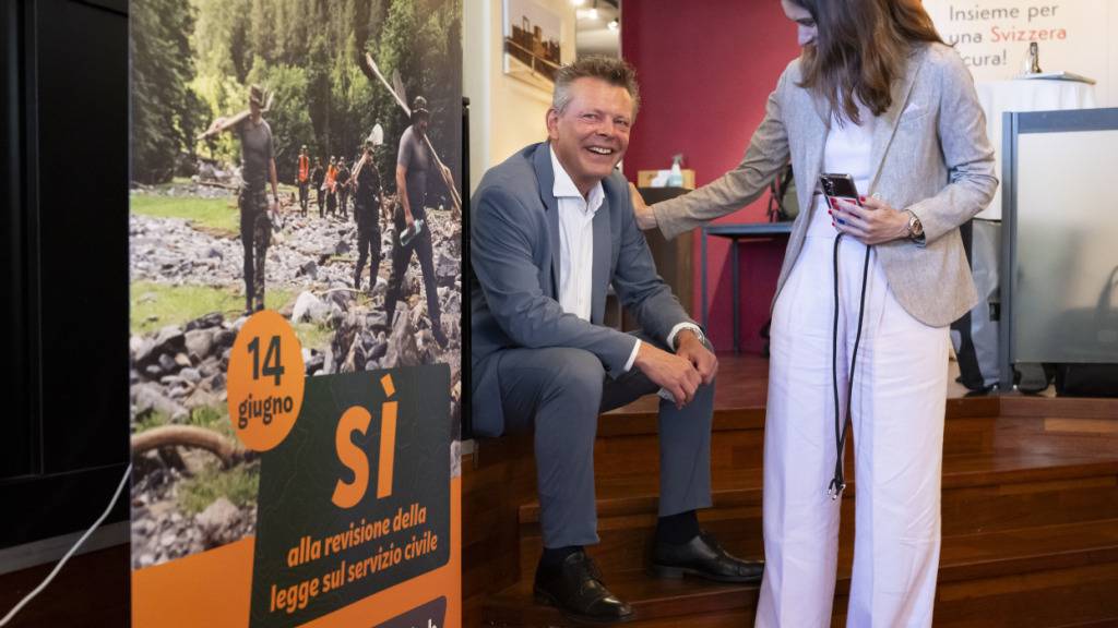 Schweizer Stimmende sagen mit 52,5 Prozent Ja zum Zivildienstgesetz