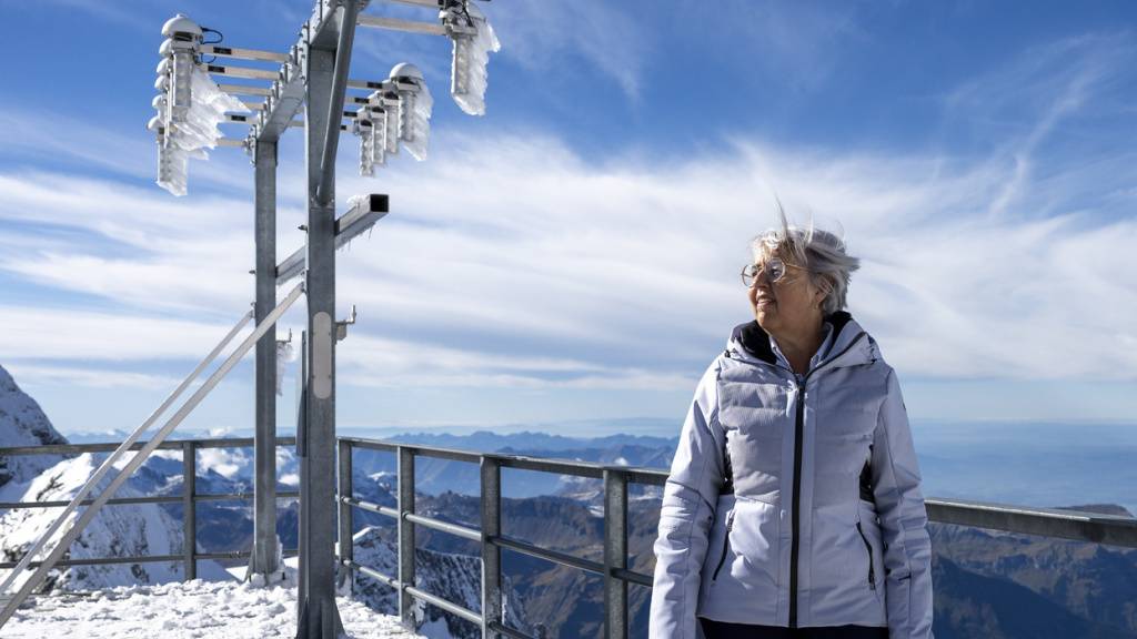 BAG richtet Radioaktivitäts-Messststation auf dem Jungfraujoch ein