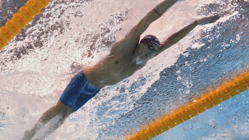 Noè Ponti aus der Unterwasser-Perspektive