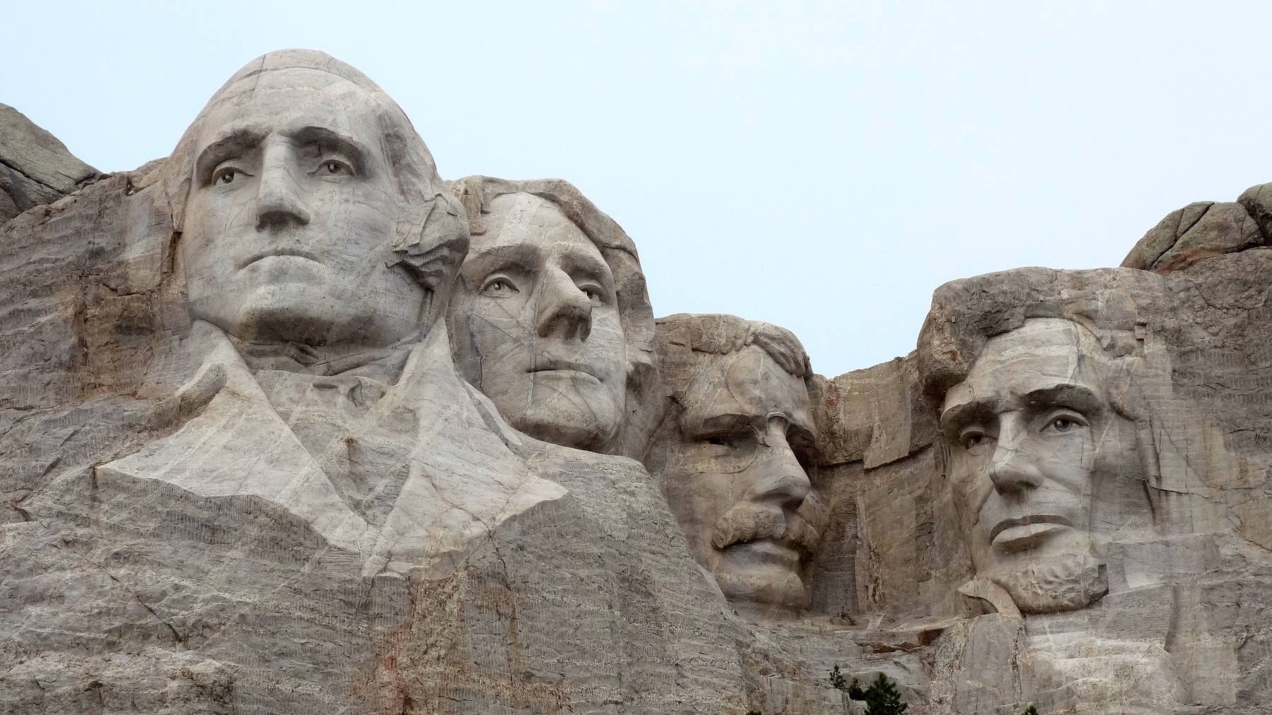 Kleiner Tipp: Einer dieser vier Präsidenten war der erste der Vereinigten Staaten.