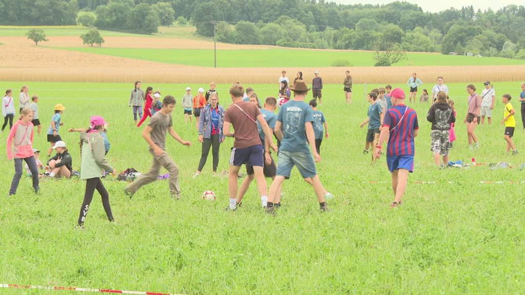 Spielerisch durch den Sommer: 850 Cevianer zelten im Thurgau