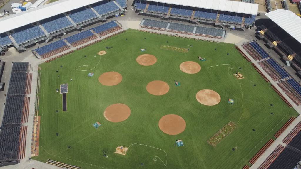 ESAF-Arena ist nach 8 Wochen fertig