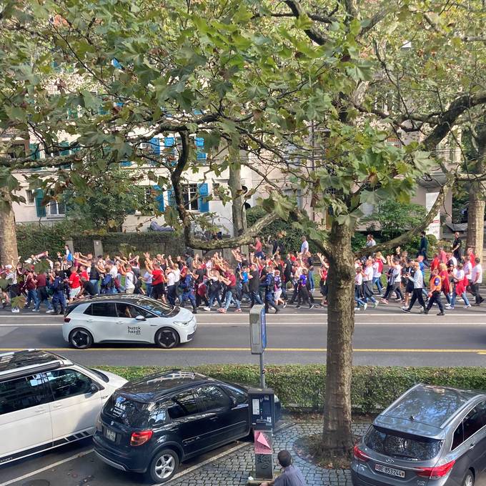 Fanmarsch durch Bern – mit diesen Verkehrseinschränkungen musst du rechnen