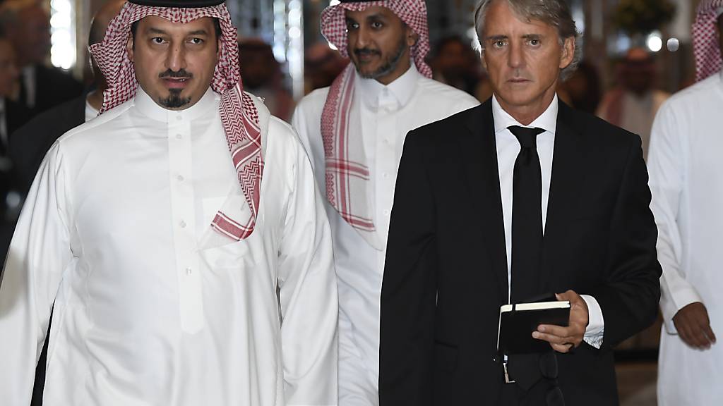 Roberto Mancini war nur gut ein Jahr Nationaltrainer Saudi-Arabiens