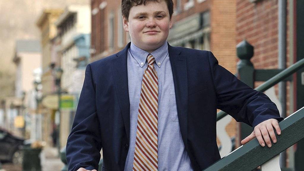 Der 14-jährige Ethan Sonneborn will in den USA Gouverneur werden und nutzt ein Schlupfloch in der Verfassung des Gliedstaates Vermont aus.