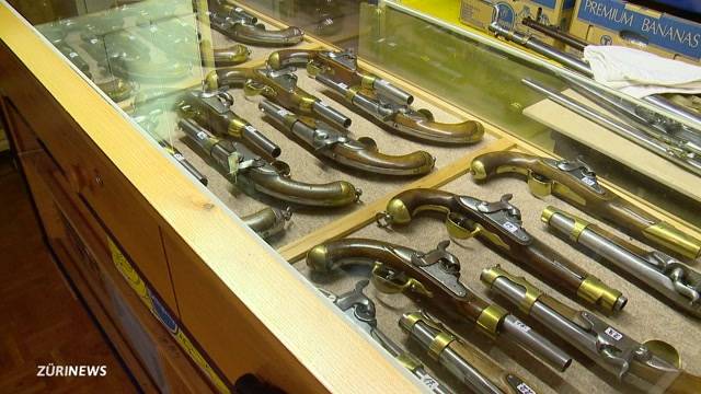 Gigantische Waffensammlung im Keller