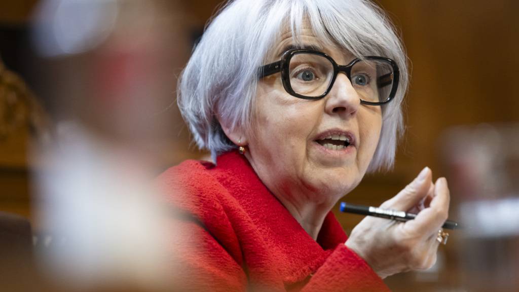 Bundesrätin Baume-Schneider (hier an der diesjährigen Frühlingssession der eidgenössischen Räte)  zieht eine positive Bilanz ihres New-York-Aufenthalts. (Archivbild).