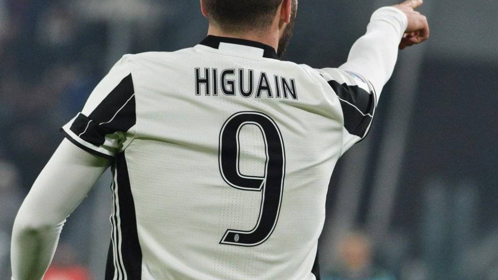 Gonzalo Higuain gab bei Juventus Turin die Richtung vor