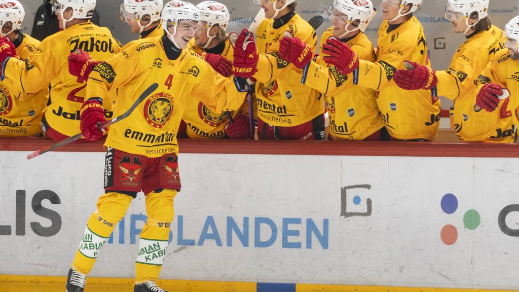 Die SCL Tigers hatten in Lausanne viele Tore zu bejubeln