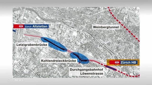 SBB-Testfahrt über die längste Bahnbrücke der Schweiz