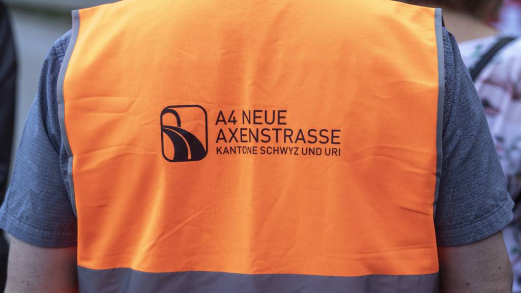 An der neuen Axenstrasse wird seit 2023 gebaut. Sie soll 2033 in Betrieb gehen. (Symbolbild)