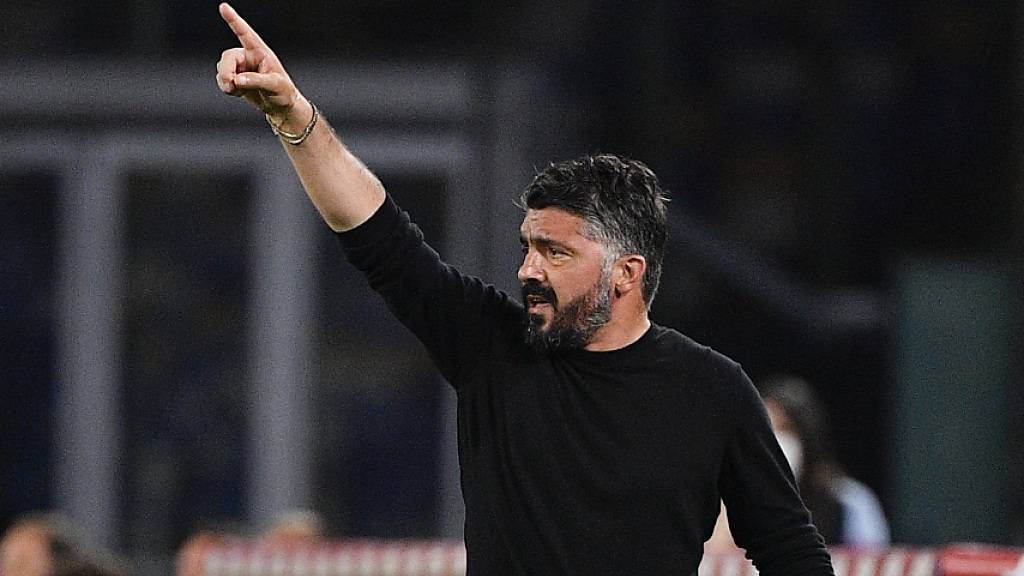 Gennaro Gattuso erlebte eine unglückliche letzte Runde mit Napoli: Durch das 1:1 gegen Hellas Verona fielen die Süditaliener noch aus den Top 4 der Serie A