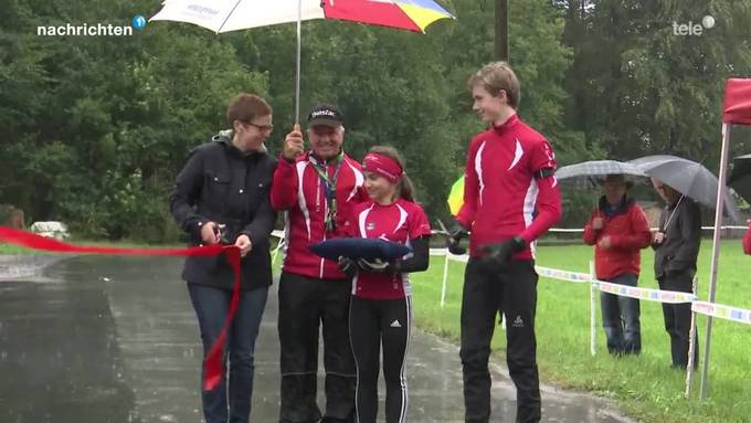 Rollski-Trainingsanlage in Giswil eröffnet
