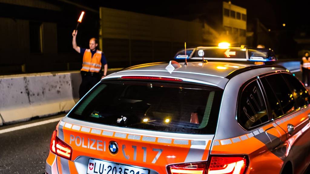 Die Luzerner Polizei hat am frühen Samstagmorgen zwei Schlepper festgenommen. (Symbolbild)