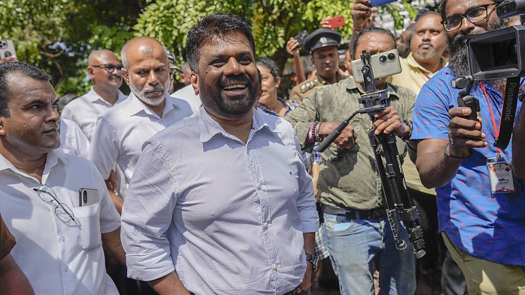 Oppositioneller gewinnt Präsidentenwahl in Sri Lanka