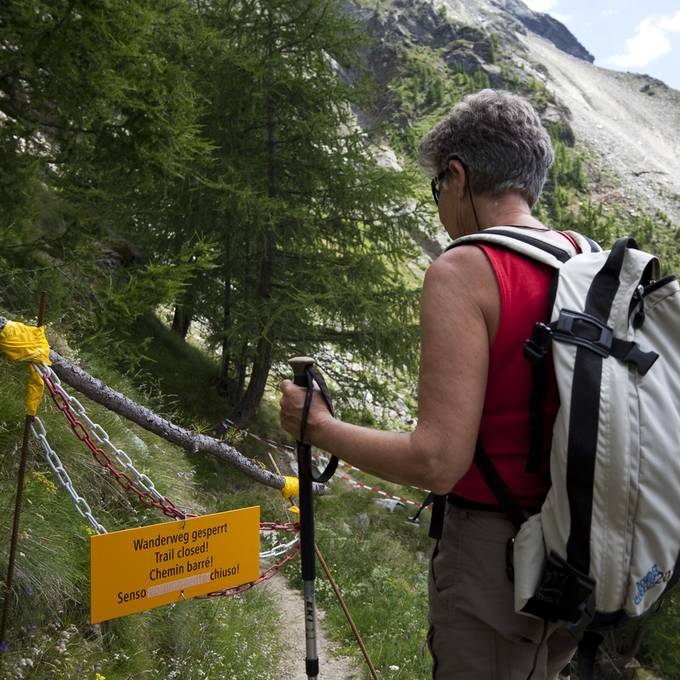 Wegen Arbeiten: Diese Wanderwege im Aargau sind gesperrt