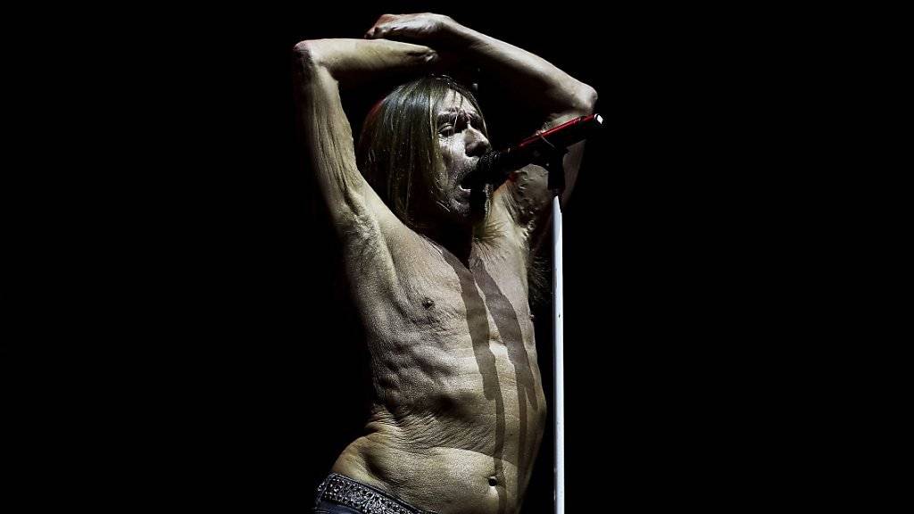 «Der am besten wiedererkennbare Musiker» Iggy Pop wird heute 70. (Archivbild 2016)