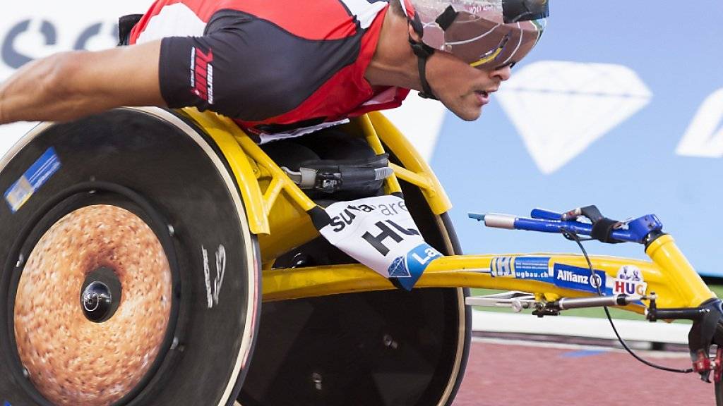 Marcel Hug sorgte an den Paralympics in Rio de Janeiro für die erste Schweizer Medaille