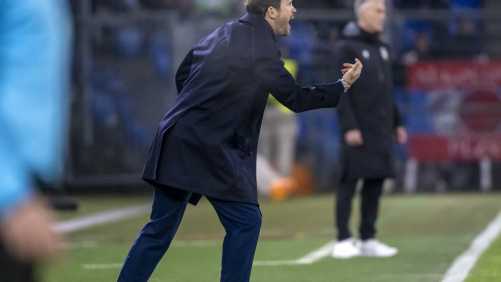 Stephan Lichtsteiner coacht sehr engagiert