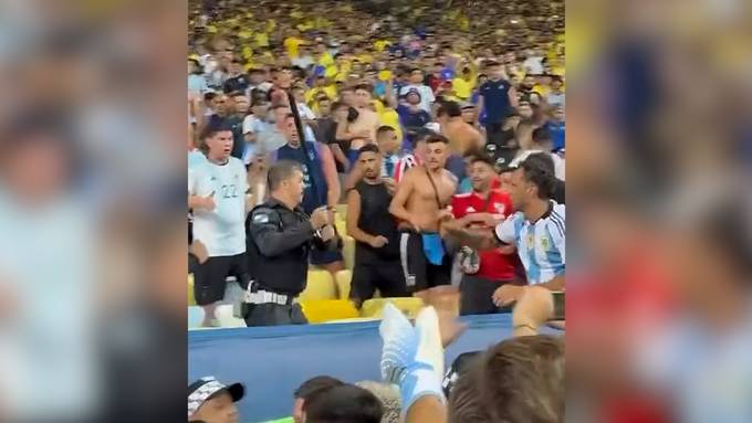 Argentinische und brasilianische Fans gehen bei WM-Quali aufeinander los