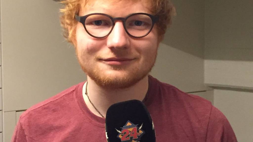 Ed Sheeran im Rolli's Steakhouse