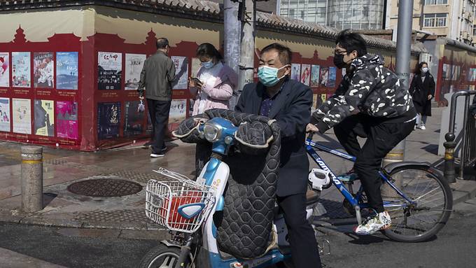 China meldet 55 neue Coronavirus-Infektionen und 5 neue Todesfälle
