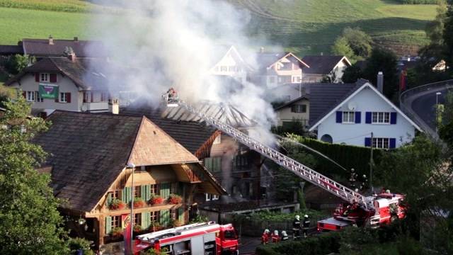 Mehrfamilienhaus-Brand in Heimiswil