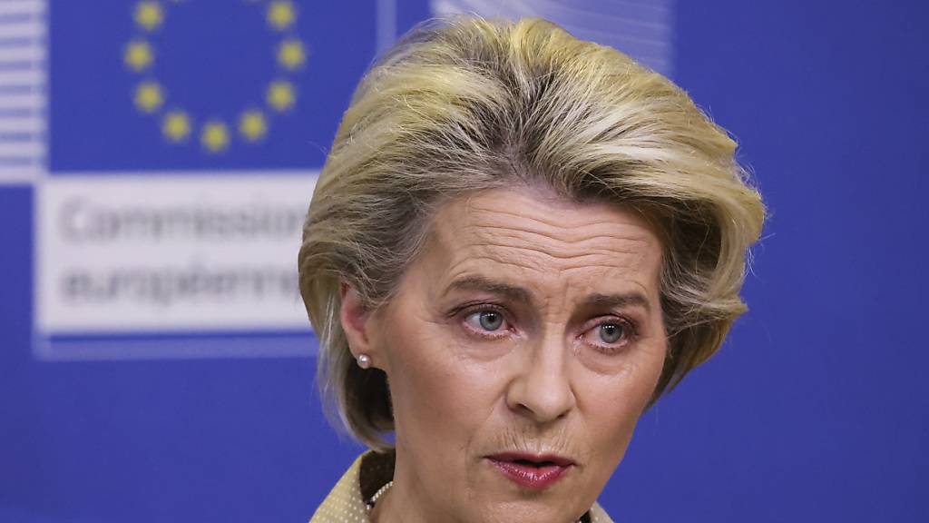 EU-Kommissionschefin Ursula von der Leyen. (Archivbild)