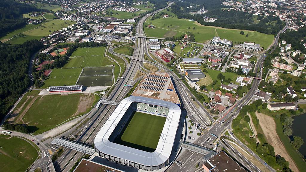 Die Spiele in St. Gallen werden im Kybunpark ausgetragen. (Archivbild)