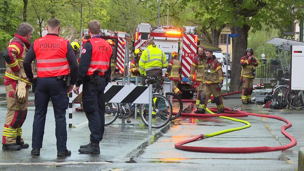 Akkuschrank in Brand geraten: Feuerwehreinsatz an Lorrainestrasse