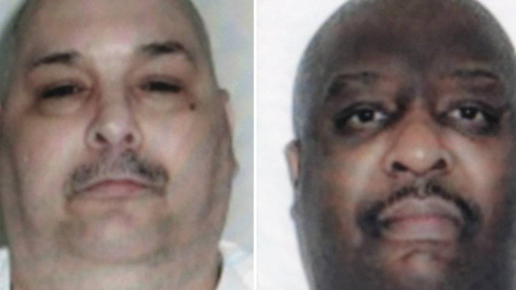 Zwei an einem Tag: Die Todeskandidaten Jack Jones (links) und Marcel Williams sind in Arkansas hingerichtet worden. (Archivbild)
