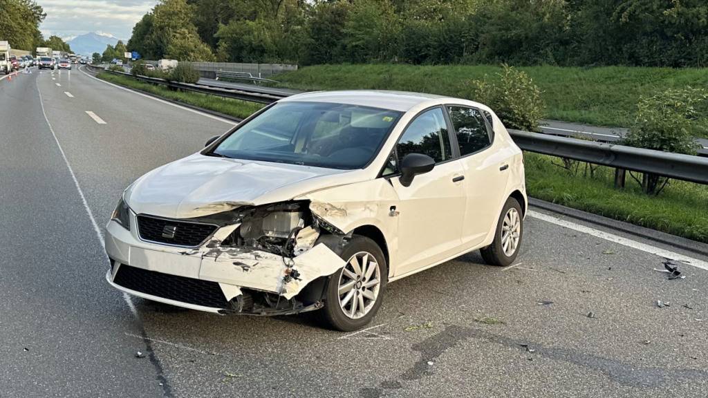 Die Luzerner Polizei rückte am Dienstag zu einem Verkehrsunfall auf der A2 in Sempach aus.