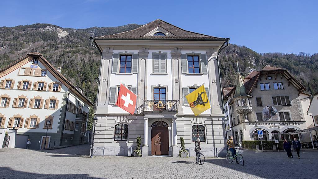 Im Rathaus in Altdorf muss der Landrat über die Nutzung der Meienreuss entscheiden. (Archivaufnahme)